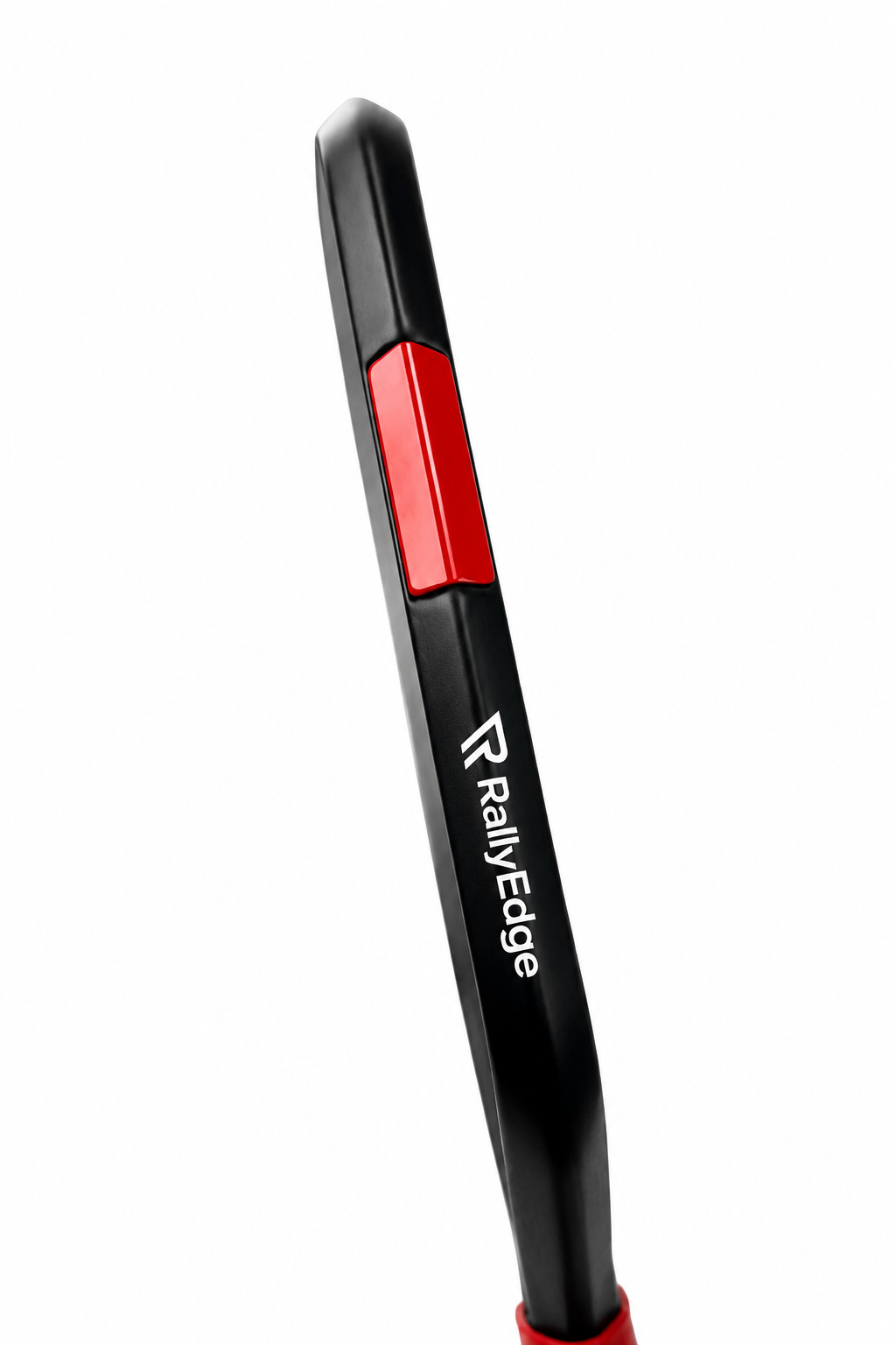 RallyEdge Apex 16mm Carbon Fiber Pickleball Paddle — Thermoformed Power, Spin-Control Surface, Elongated Handle